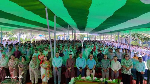 উচ্চ মাধ্যমিক সার্টিফিকেট পরীক্ষা-2026 এর পরীক্ষার্থীদের বিদায় অনুষ্ঠান ও দোয়া মাহফিল
